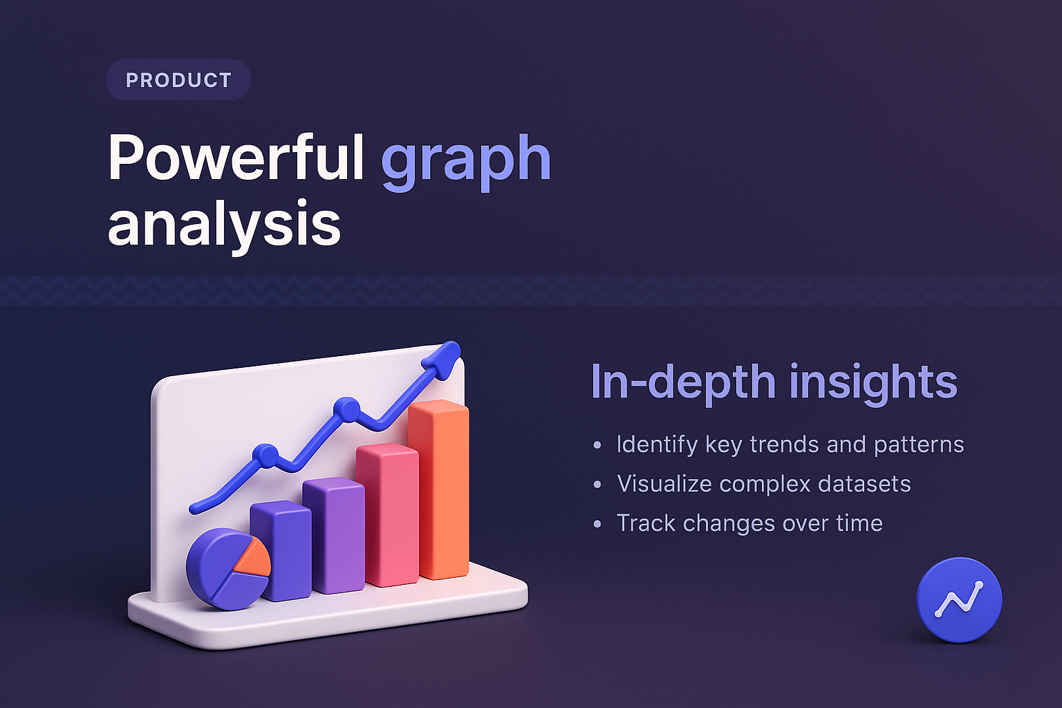 3D Graph Analysis Illustration with Insights