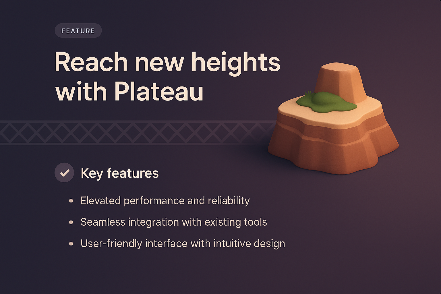 Explore the Unique Features of Plateau with 3D Visuals