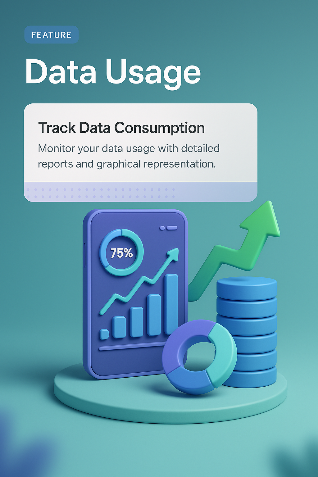 Modern Information Design for Data Usage Feature