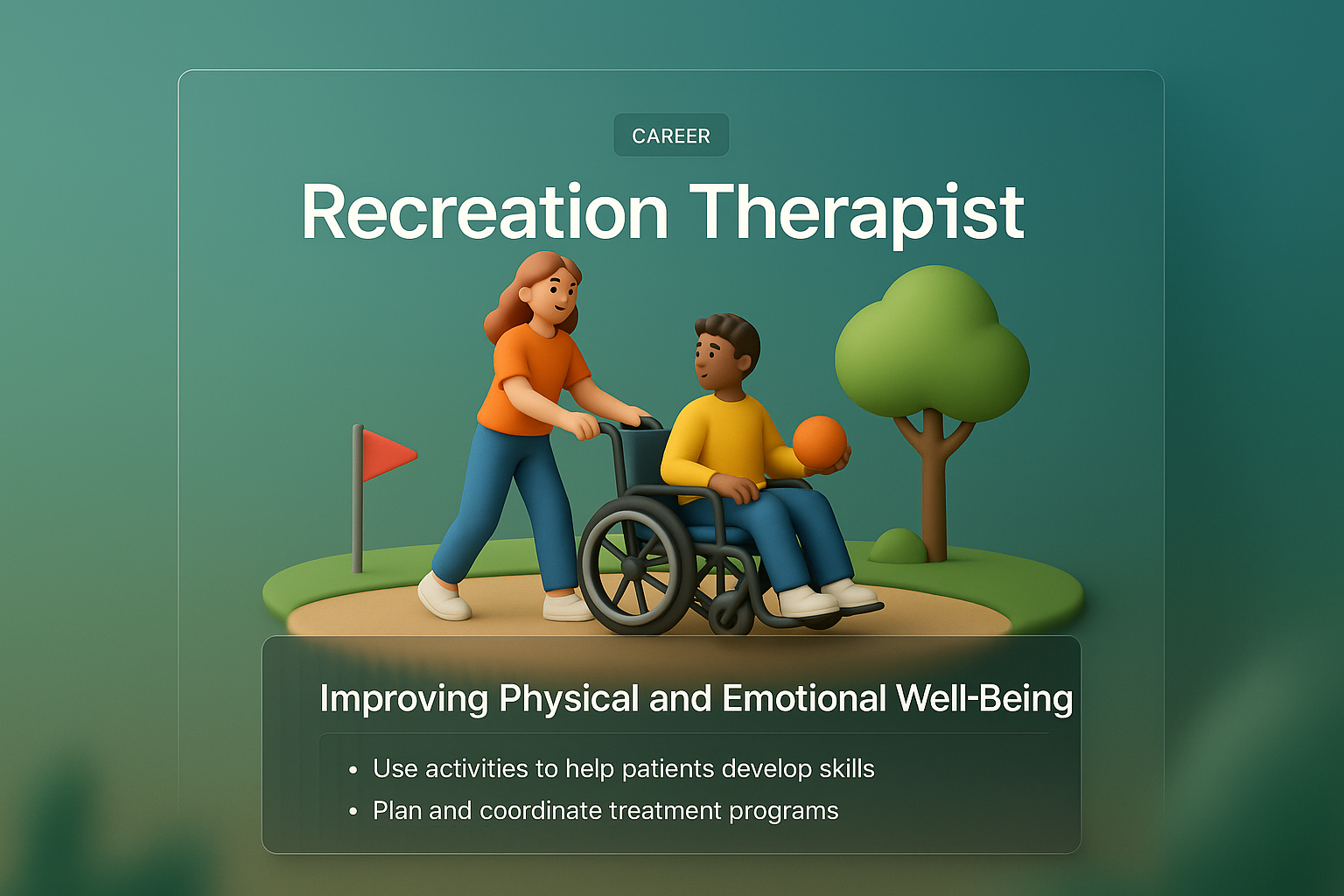 Interactive 3D Web Page Design for Recreation Therapist