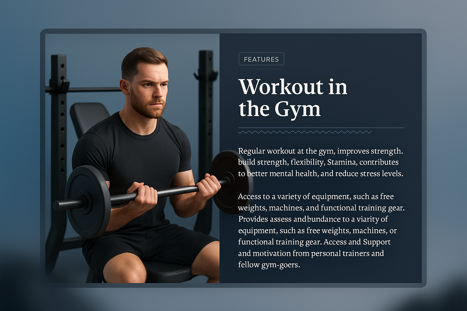 Effective Gym Workout: Build Strength and Stamina with Expert Guidance