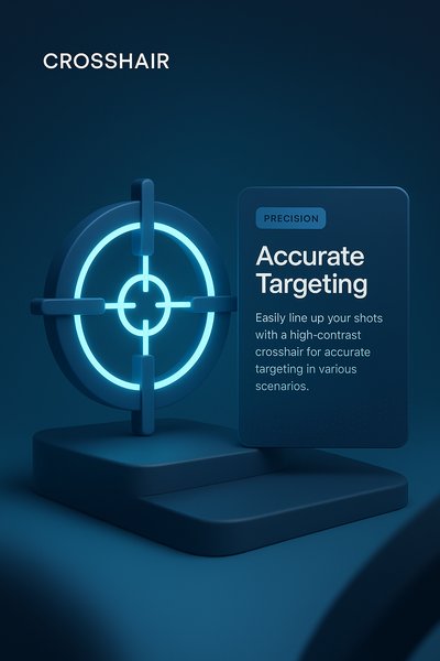 3D Crosshair Design for Accurate Targeting