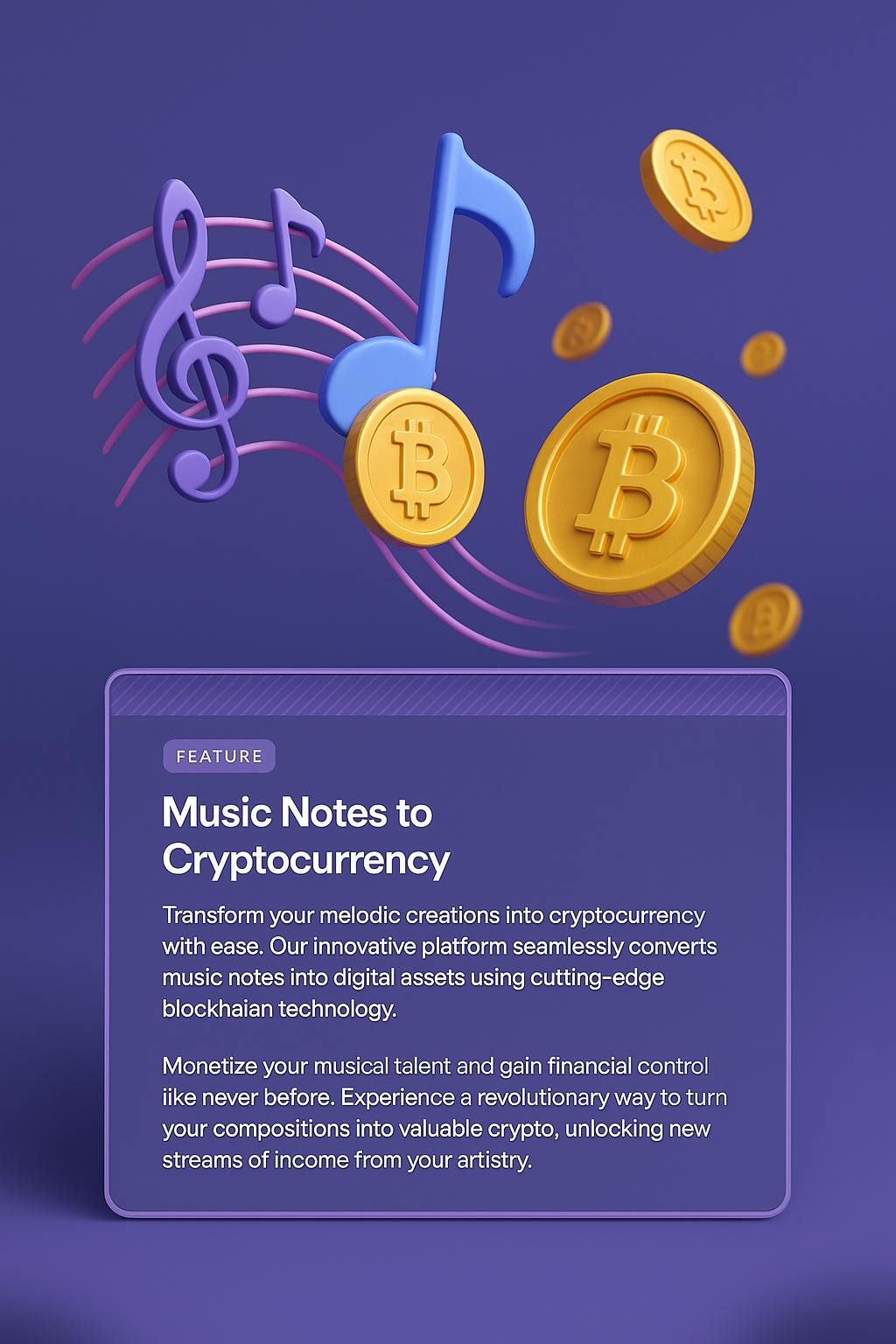 Transform Music Notes into Cryptocurrency with Innovative Technology