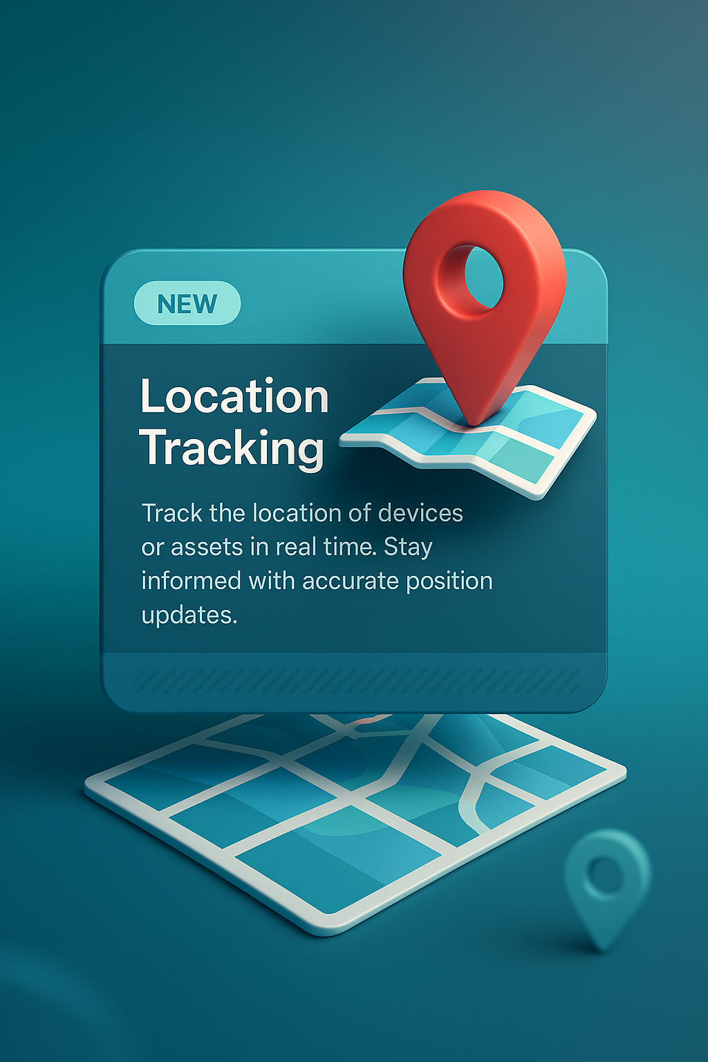3D Visualization of Location Tracking Features