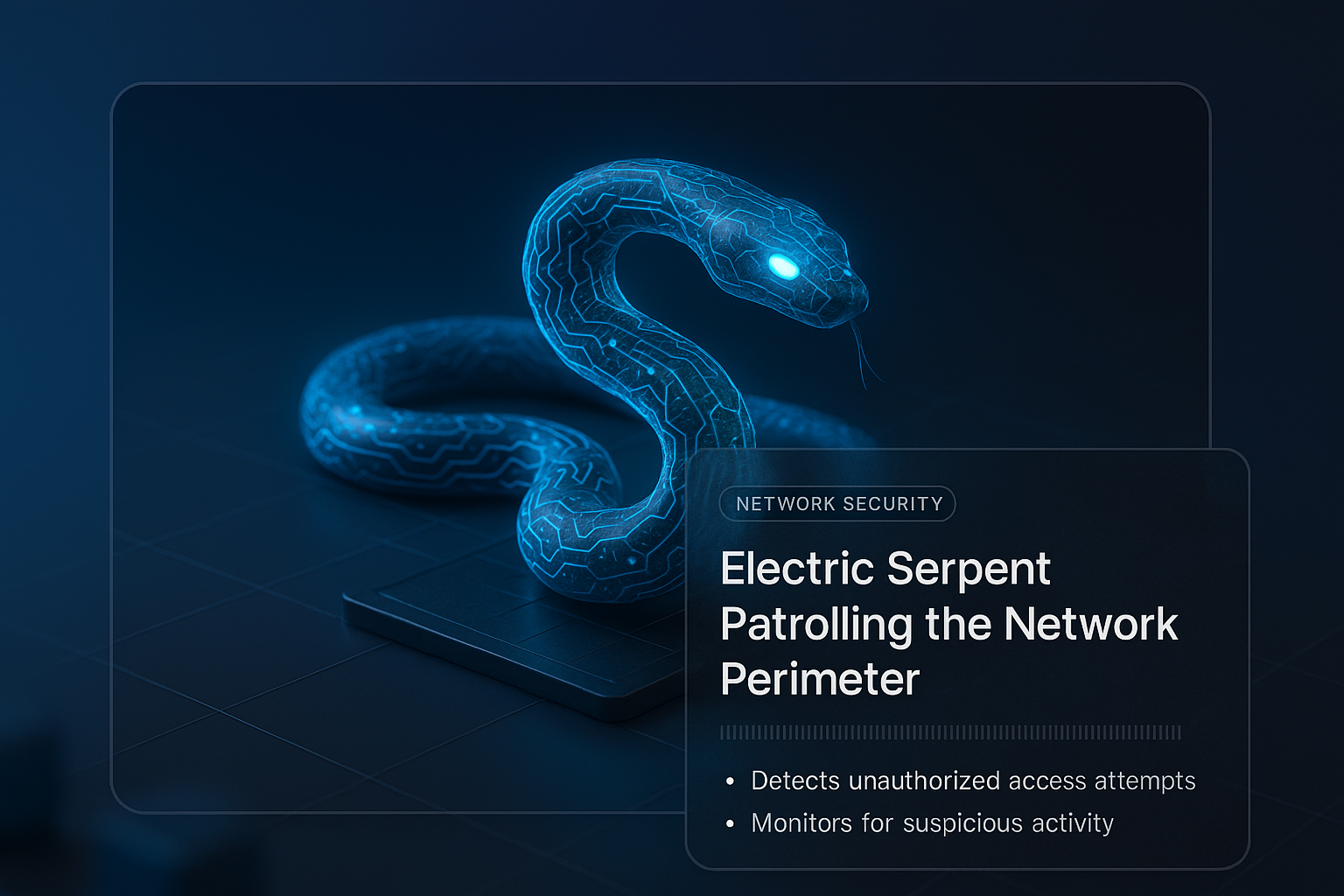 Electric Serpent Monitoring Network Security Perimeter