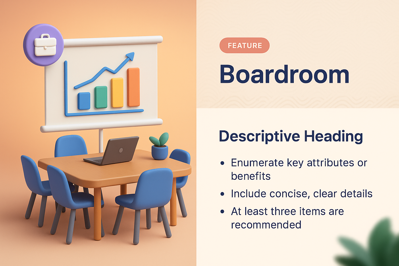 Modern Business Presentation in Boardroom Setting