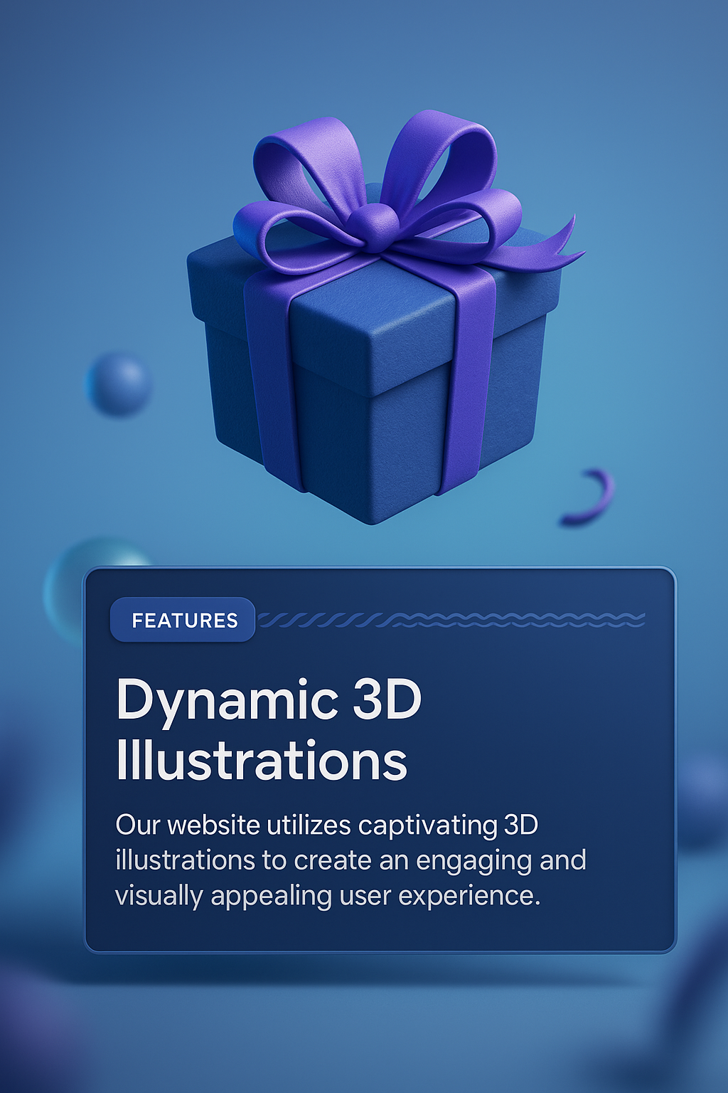 Dynamic 3D Gift Box Illustrations for Engaging User Experience