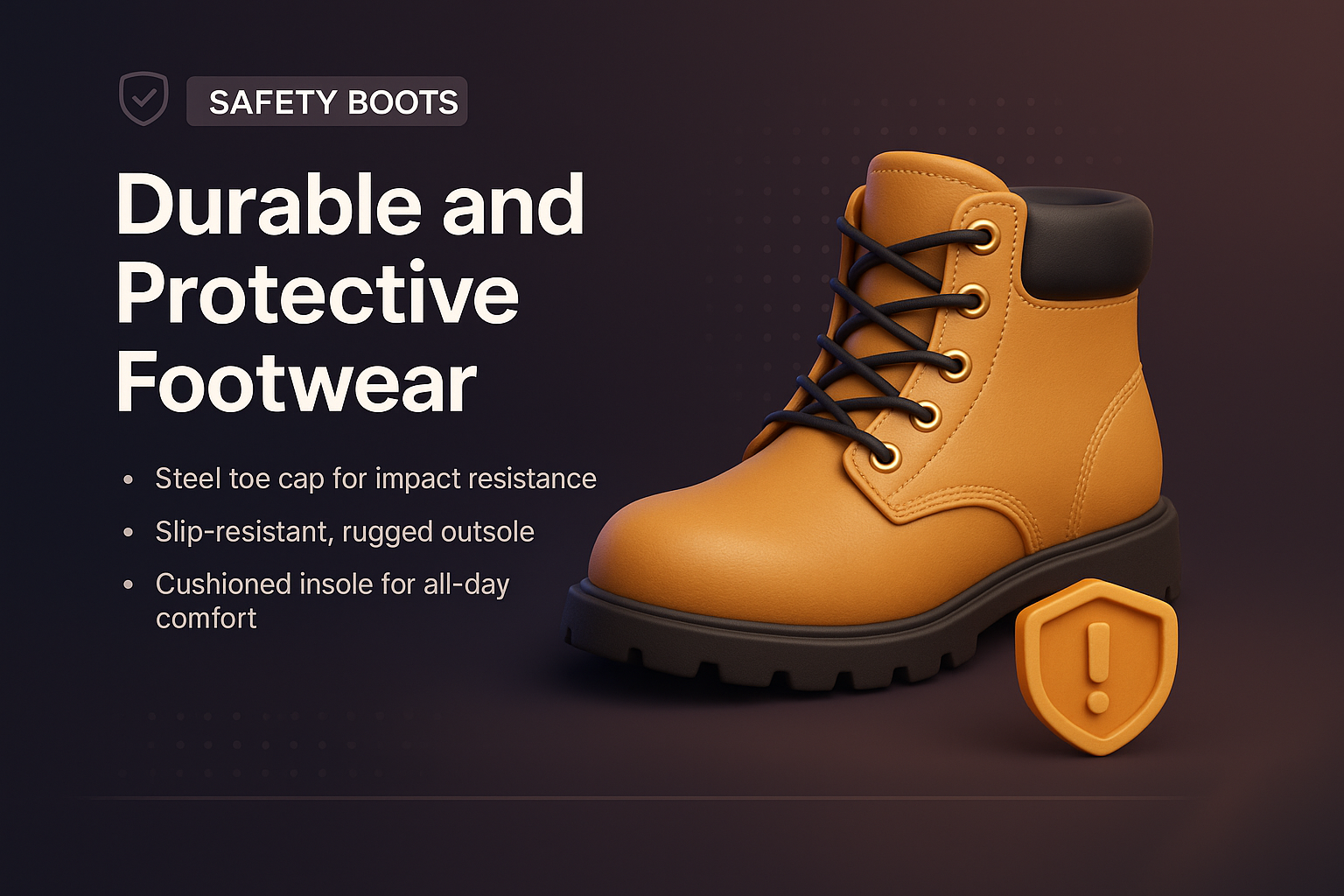 Durable Safety Boots: Comfort and Protection for Every Step