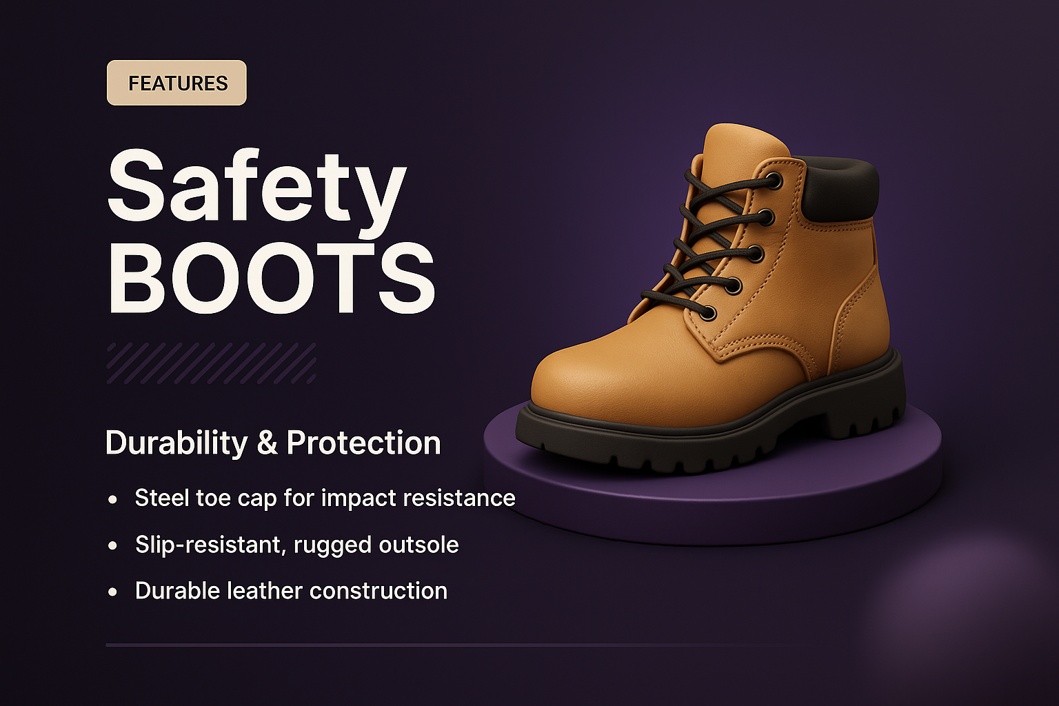 Durable Safety Boots for Ultimate Protection and Comfort