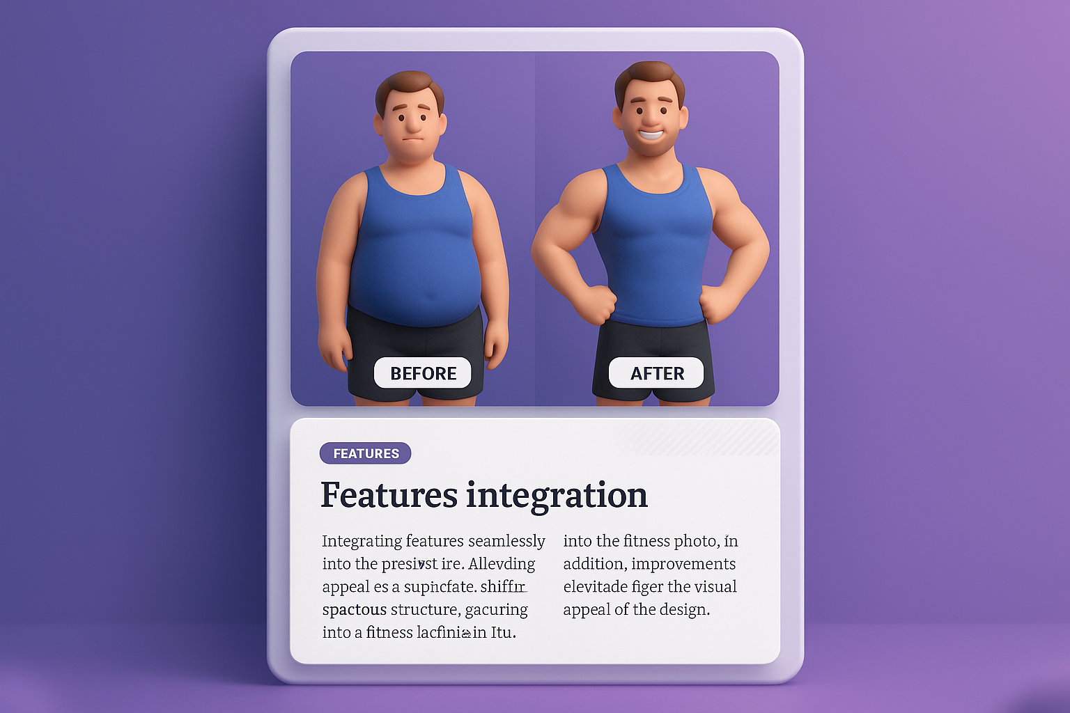 Transformative Fitness Journey: Before and After Comparison