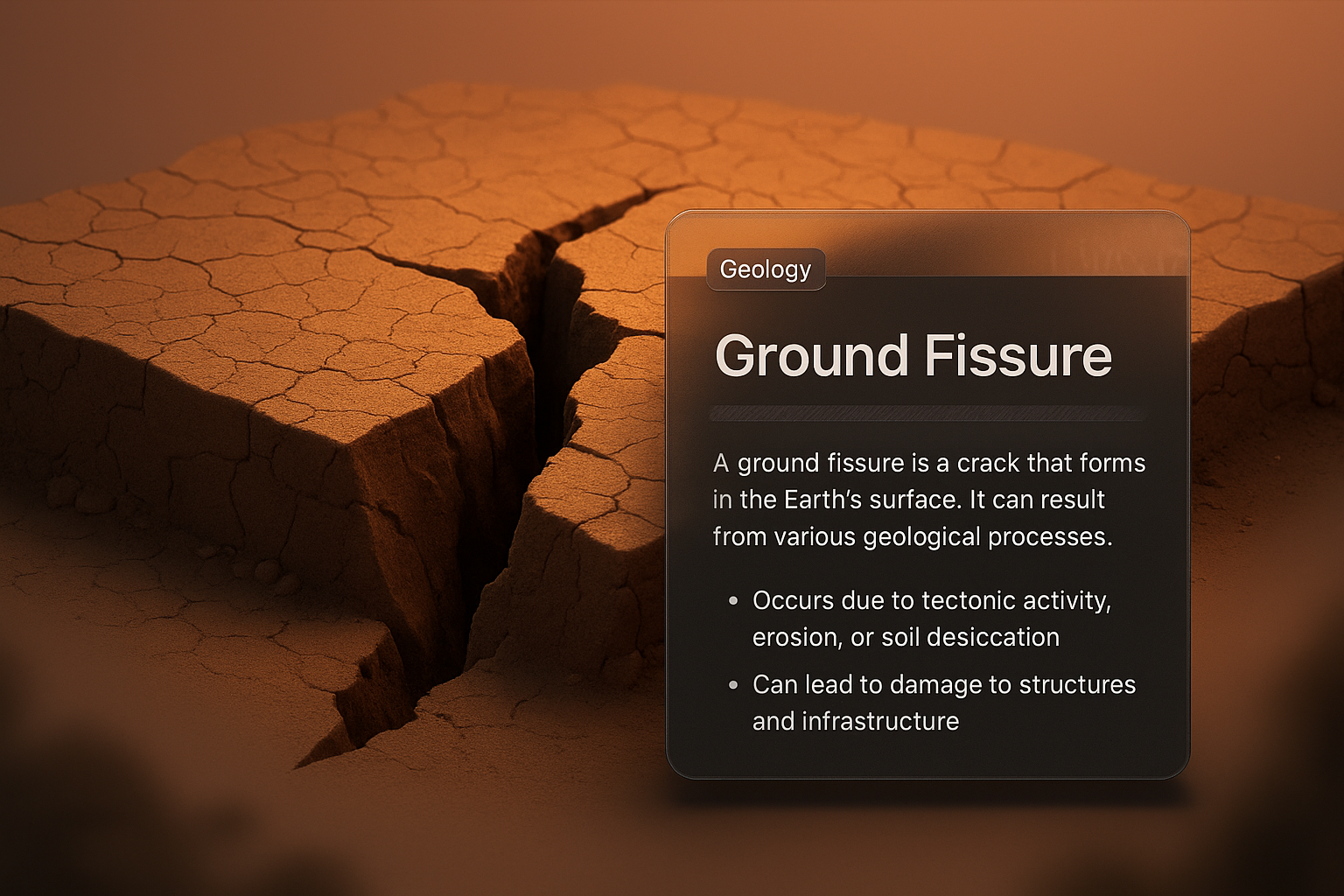 Ground Fissure: Geological Insights and Implications