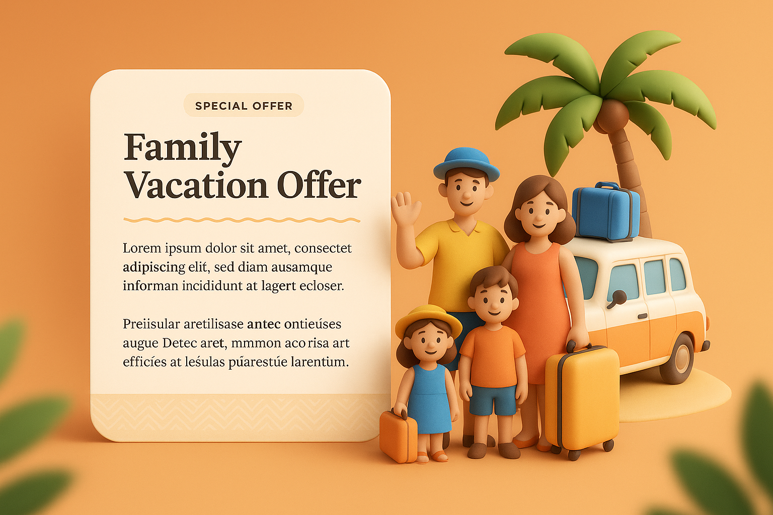 Family Vacation Offer: Fun and Adventure Await for Everyone