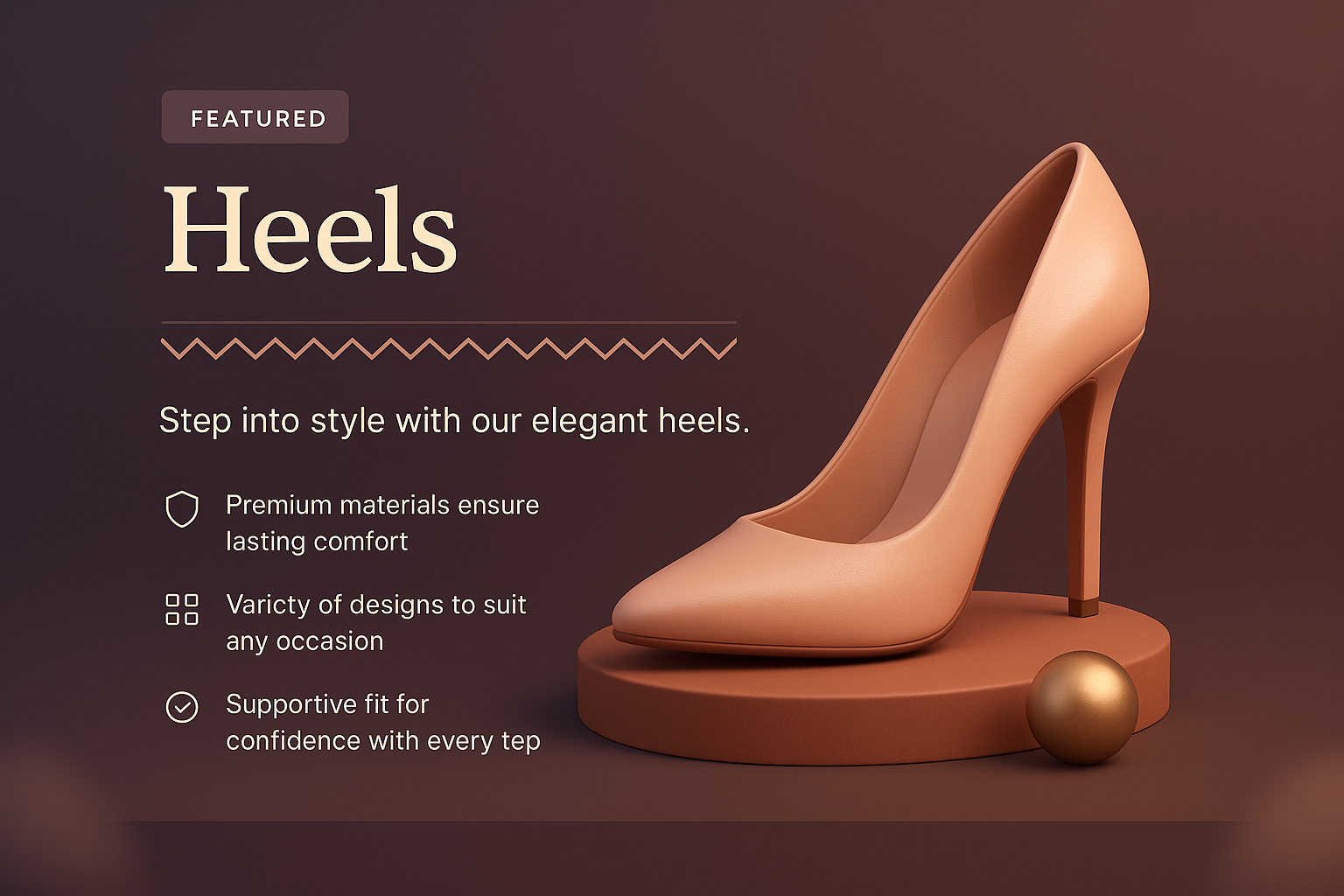 Elegant 3D Heels: Stylish Footwear for Any Occasion