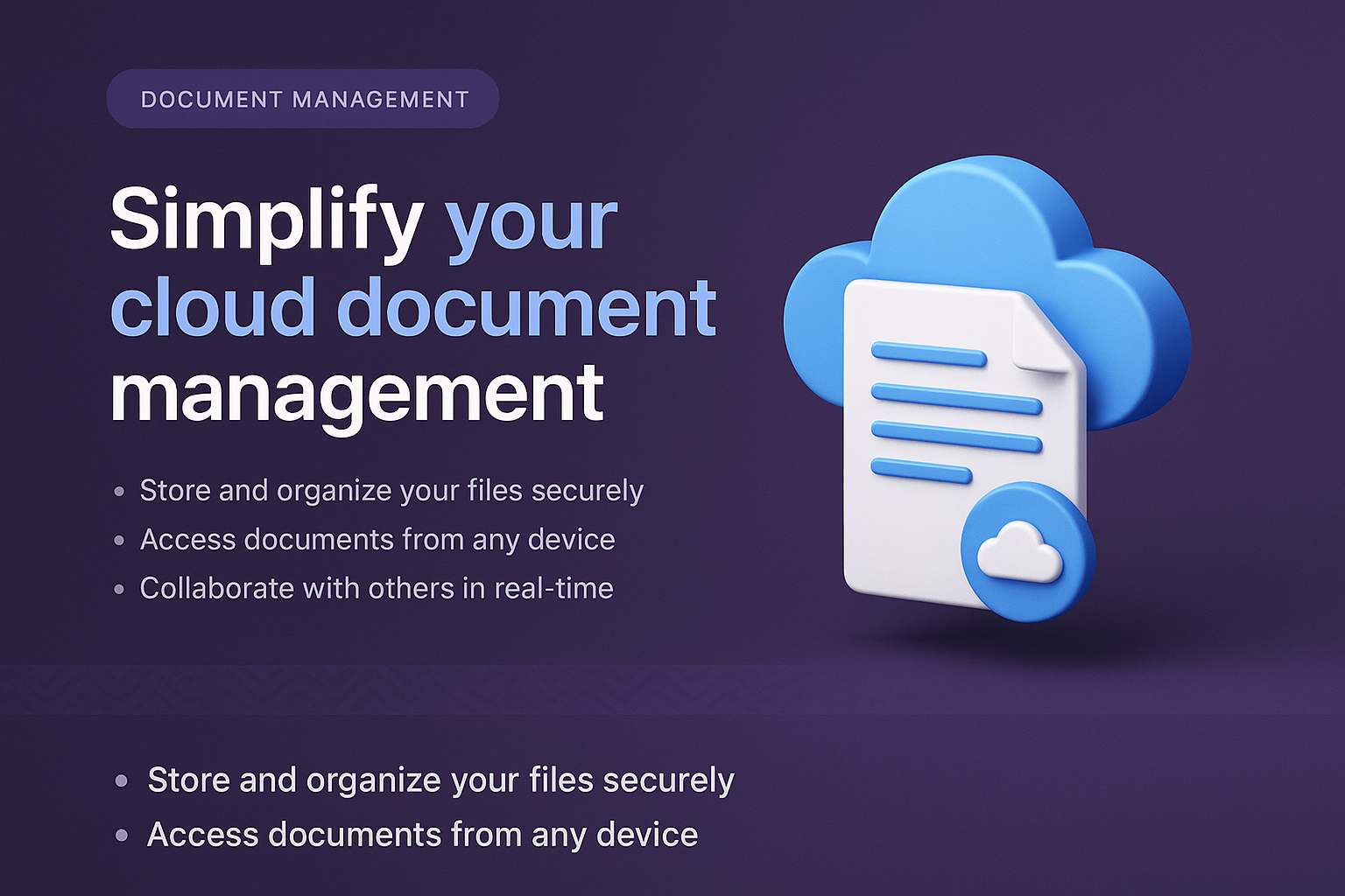 Cloud Document Management Solutions for Secure Access