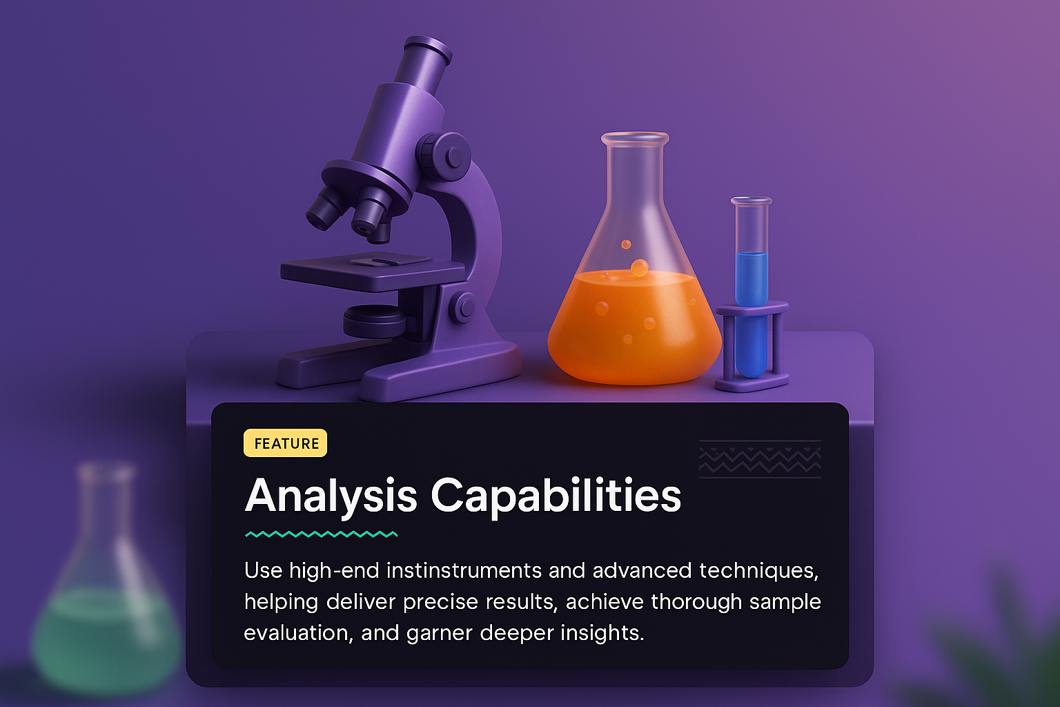 3D Laboratory Design with Analysis Features
