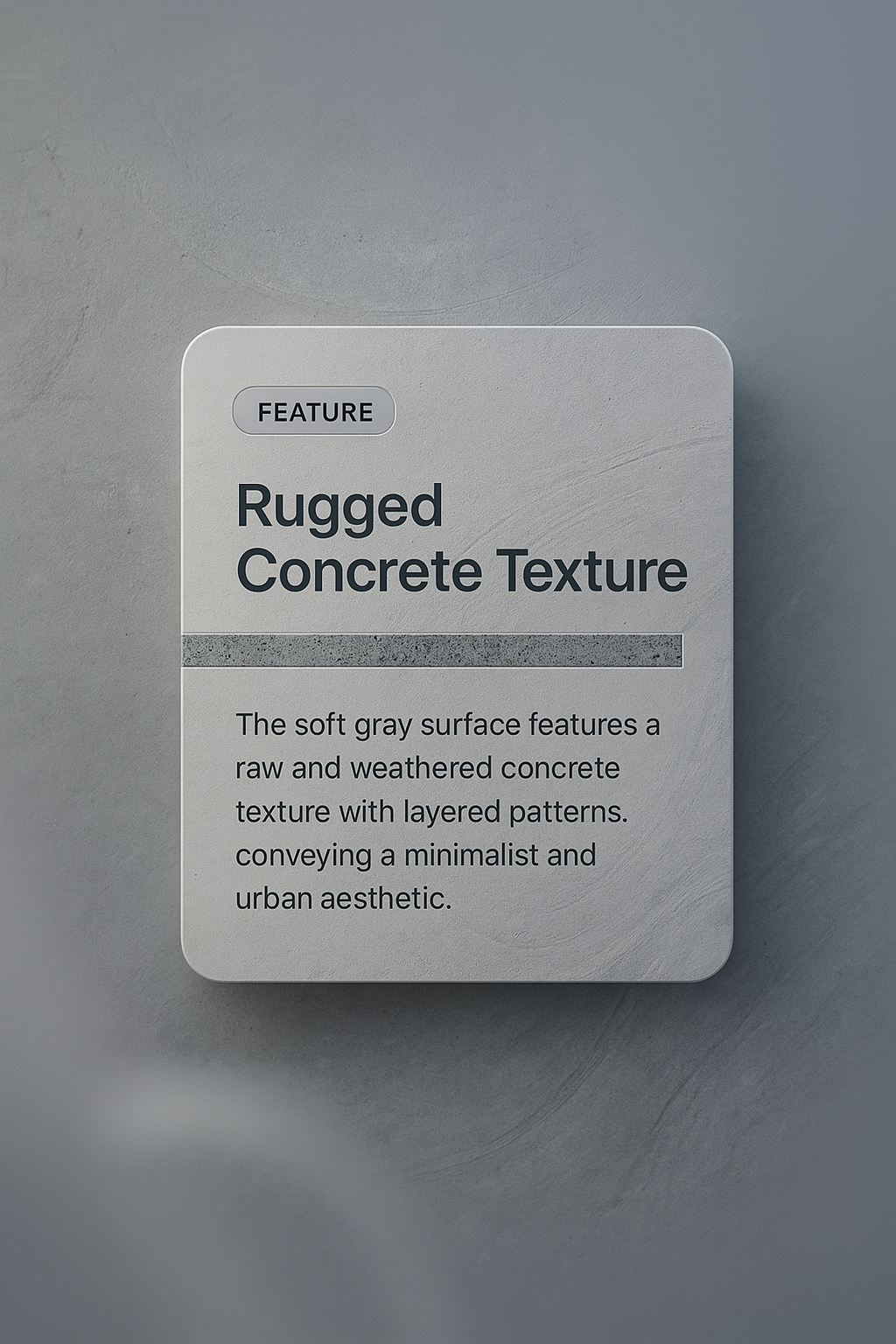 Raw and Weathered Concrete Texture in Soft Gray for Urban Design