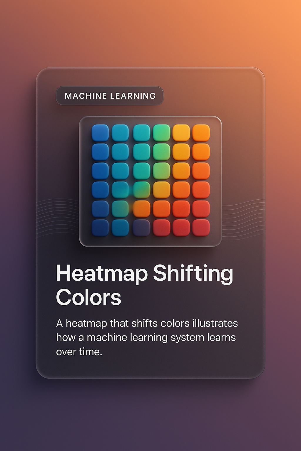 Dynamic Machine Learning Heatmap Visualization