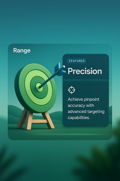 Dynamic 3D Design Featuring Precision Targeting