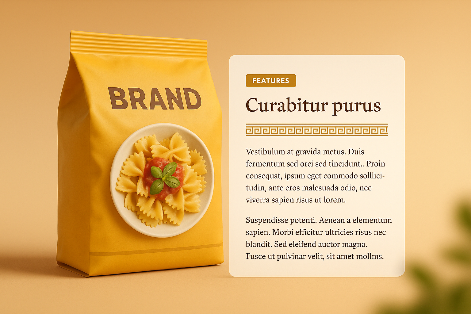Creative Food Packaging Design Featuring Pasta