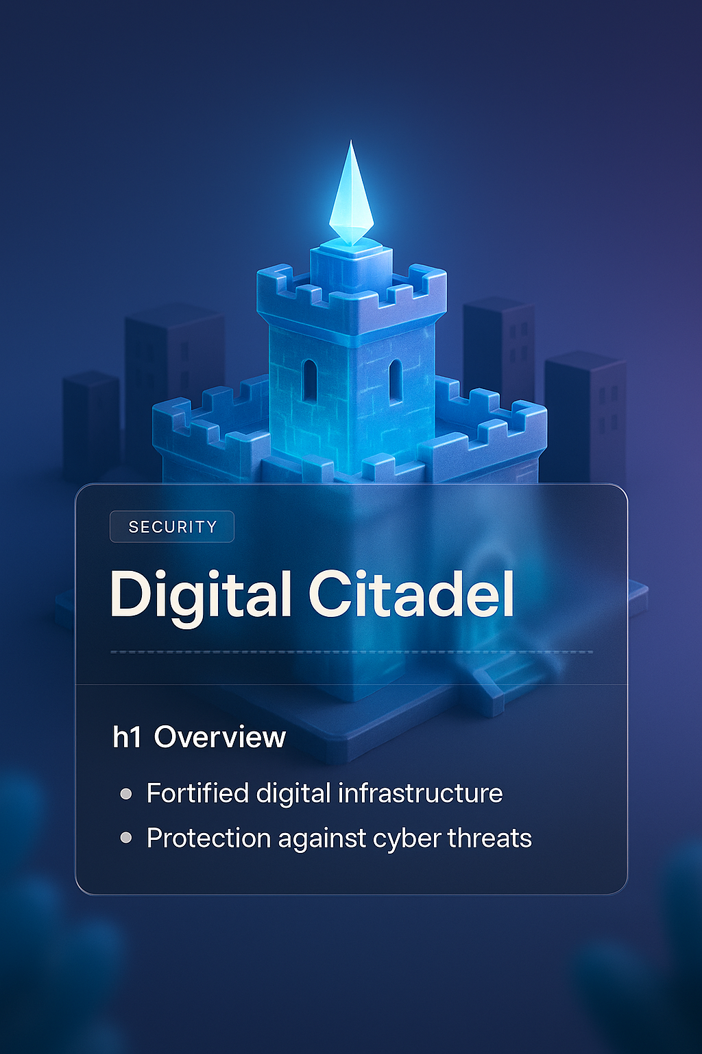Digital Citadel: Secure Your Digital Infrastructure with 3D Design