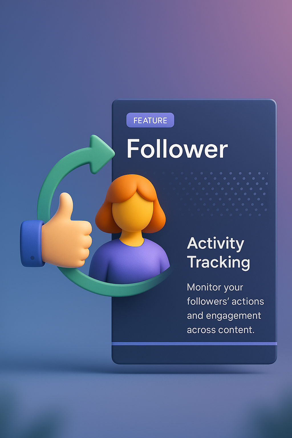 3D Web Page Design Featuring Activity Tracking Feature