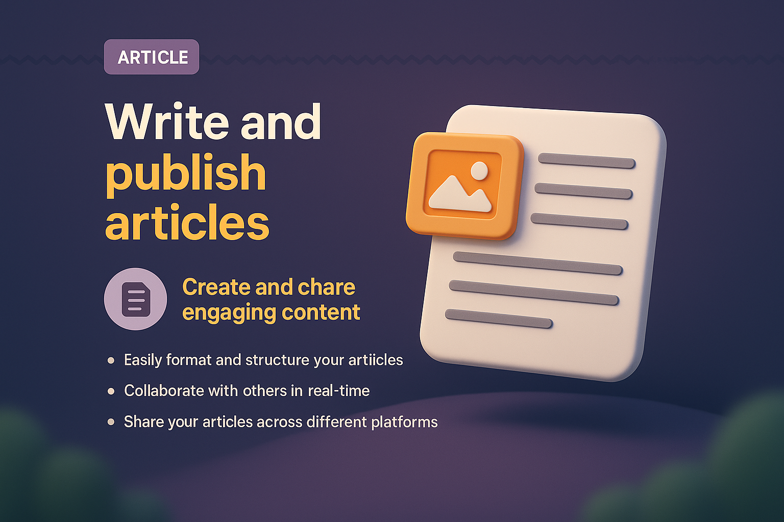 3D Landing Page Design with Engaging Illustration