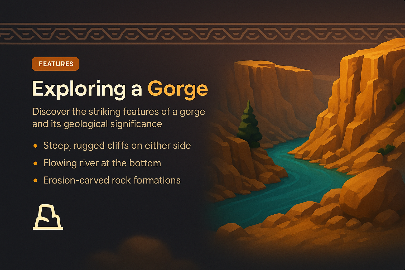 Exploring a Gorge: Features and Geological Significance