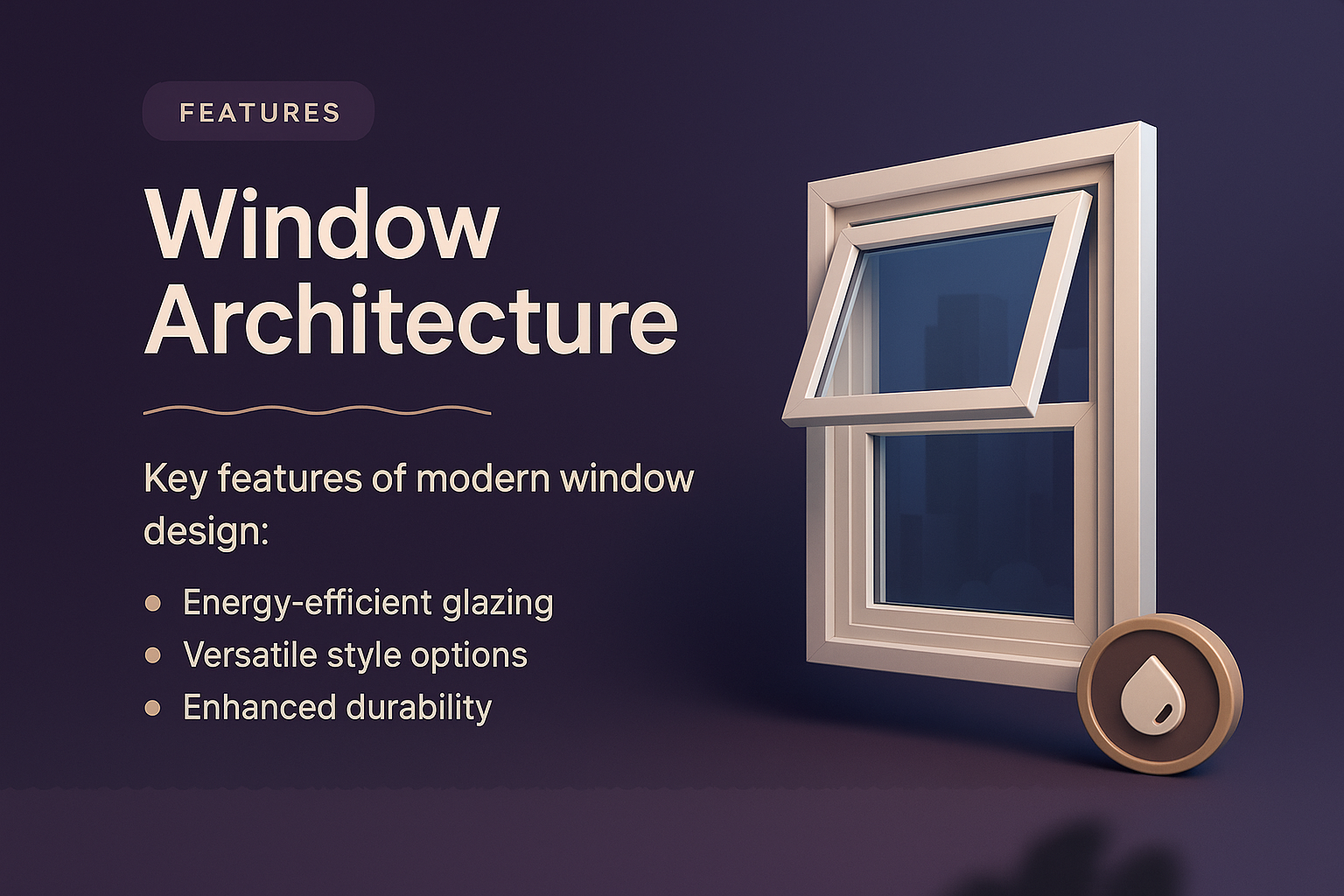 Modern Window Architecture: Features and Design Insights