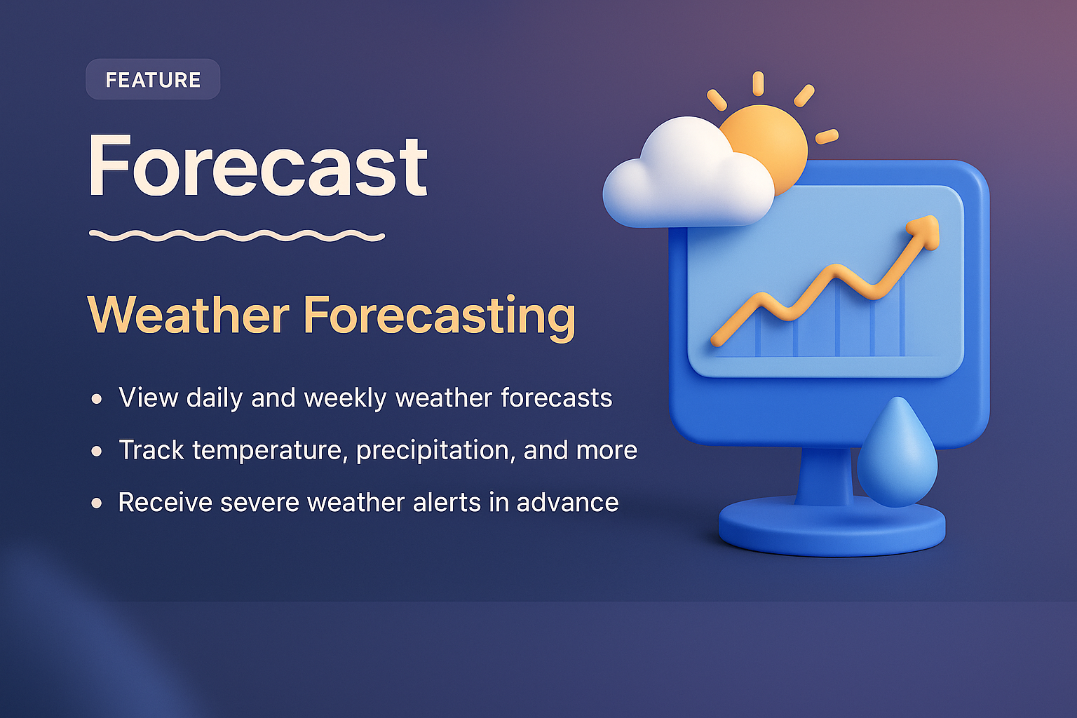 Dynamic Forecast Design for Weather Applications