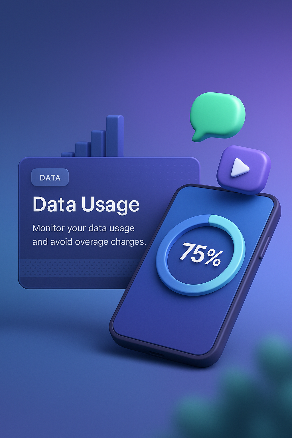 Modern Information Design for Data Usage Monitoring