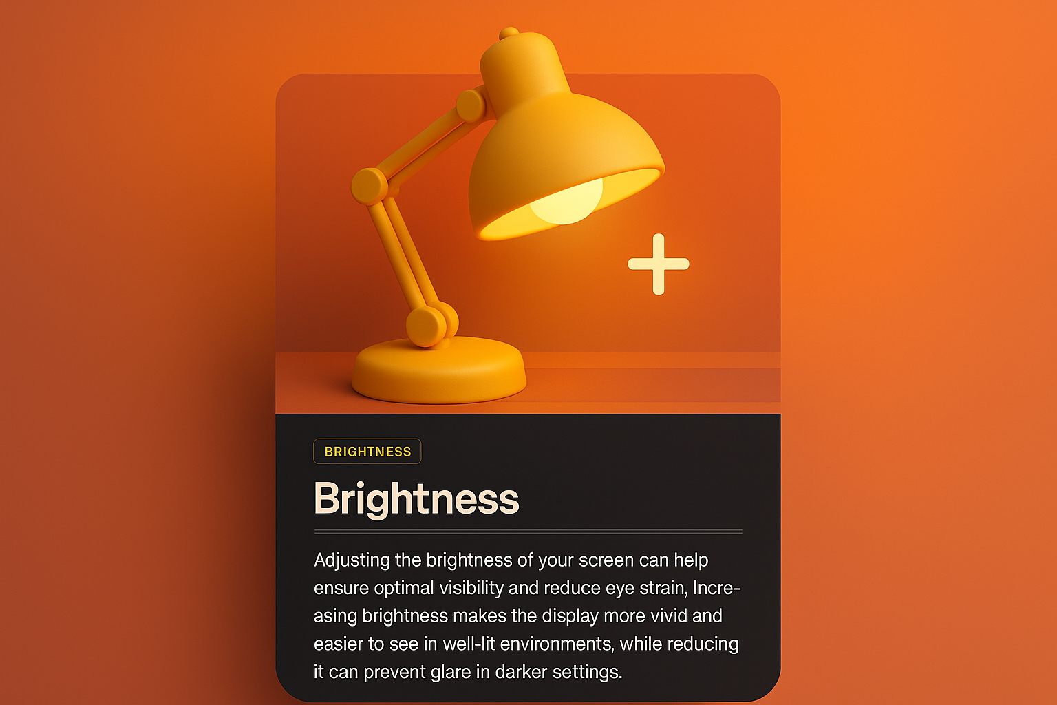 Integrated 3D Block Design Highlighting Brightness Features