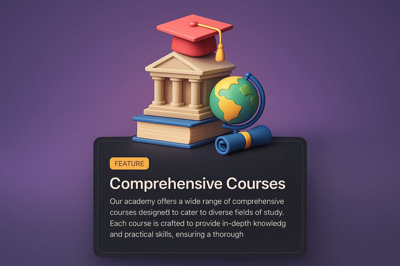 3D Design for Academy Featuring Comprehensive Courses