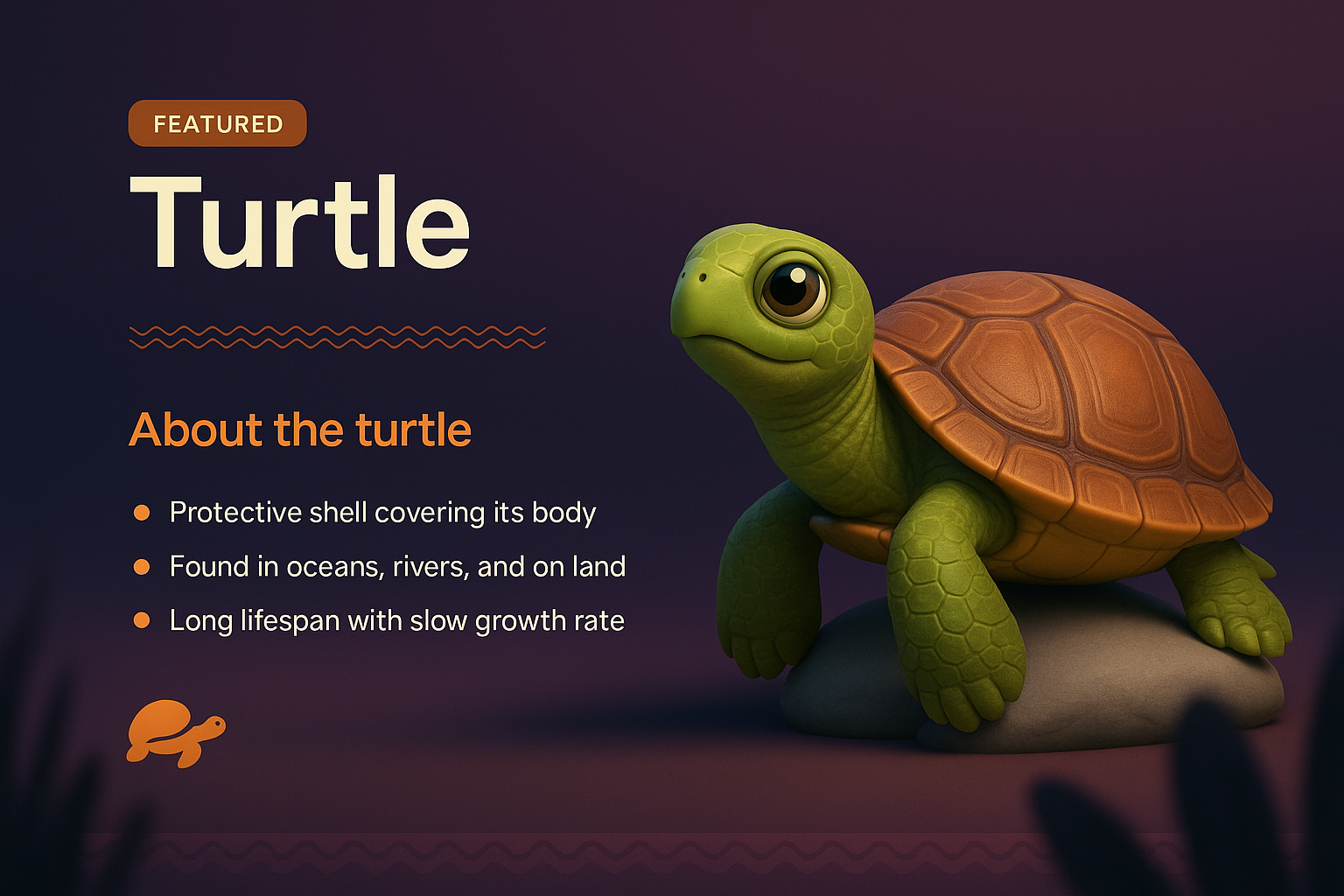 3D Turtle Illustration: Features and Information