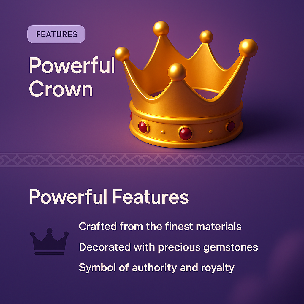 3D Crown Visualization with Detailed Features