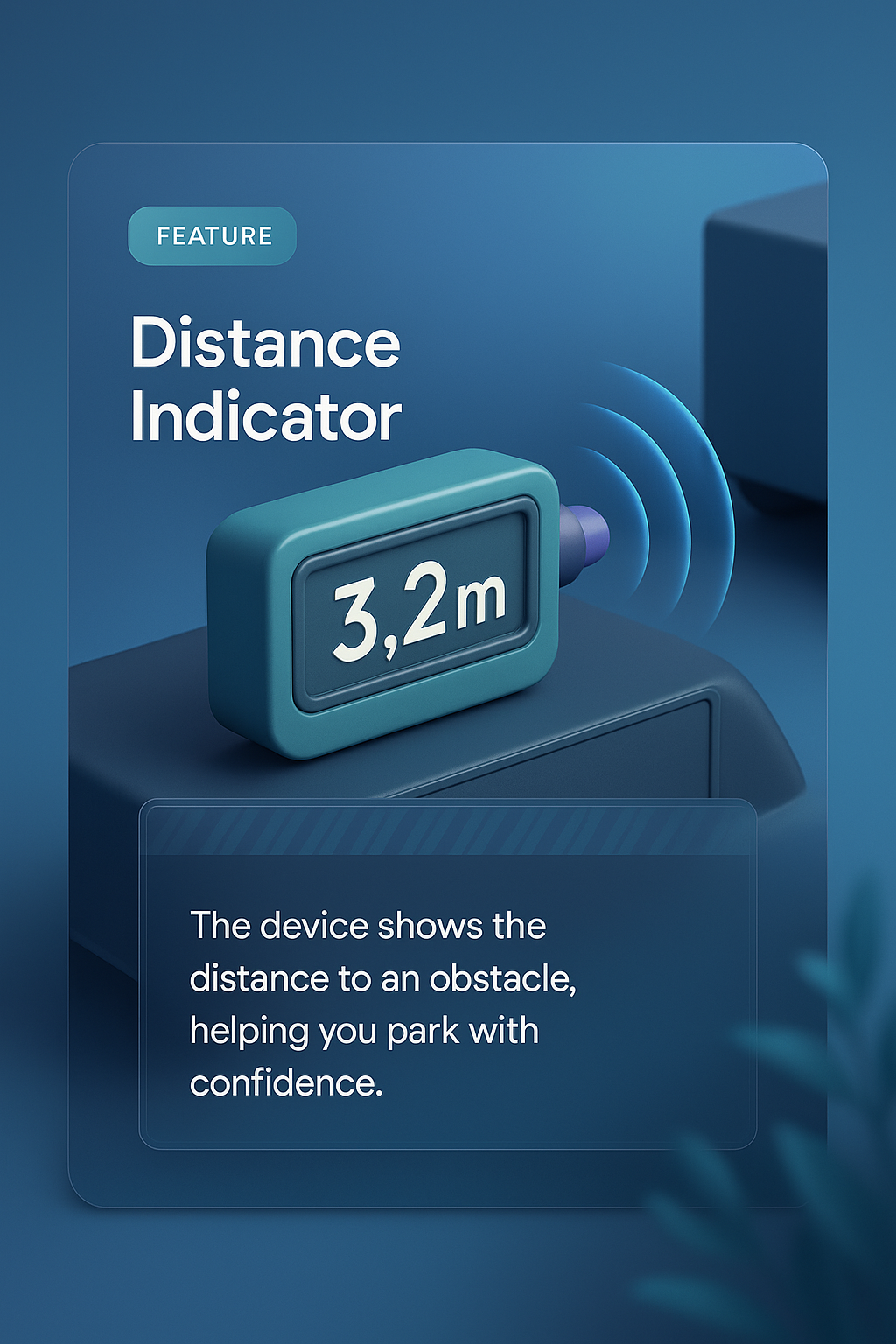 3D Distance Indicator Feature Integration for Web Design