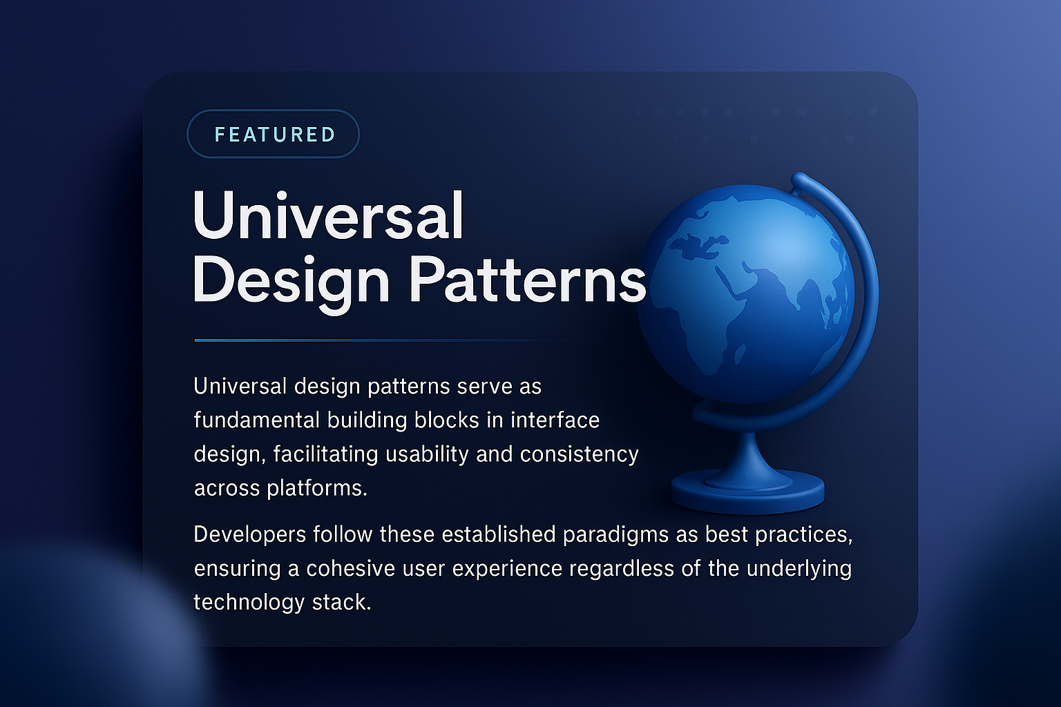 Universal Design Patterns: A 3D Visual Guide