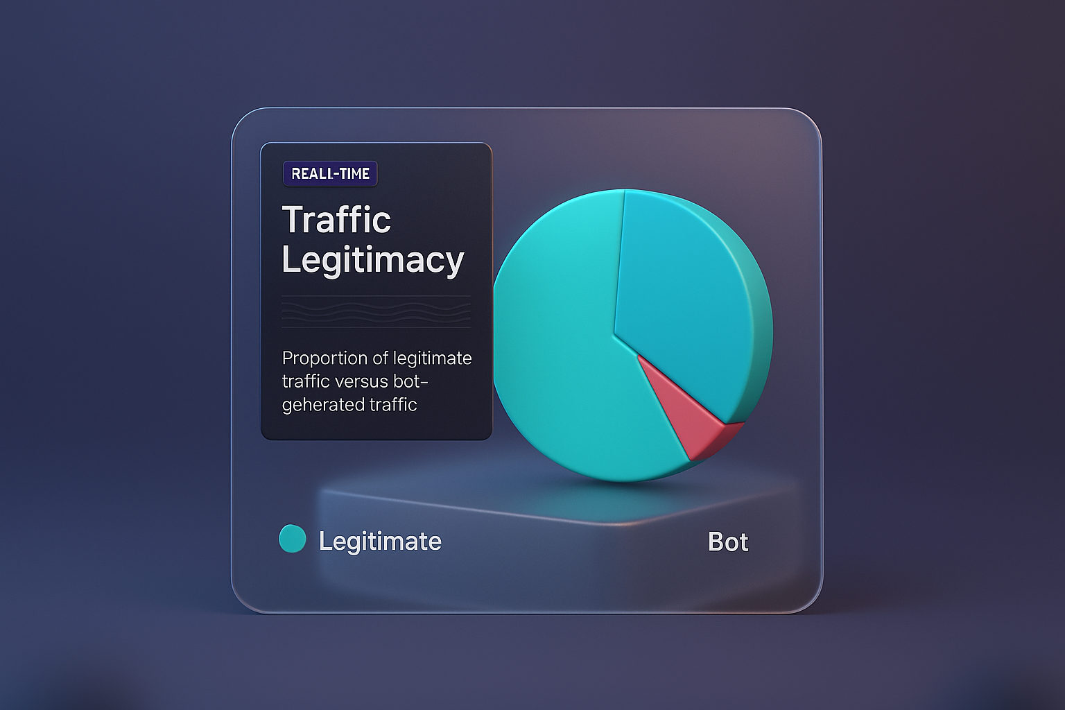 Real-Time Dashboard Chart on Traffic Legitimacy Analysis