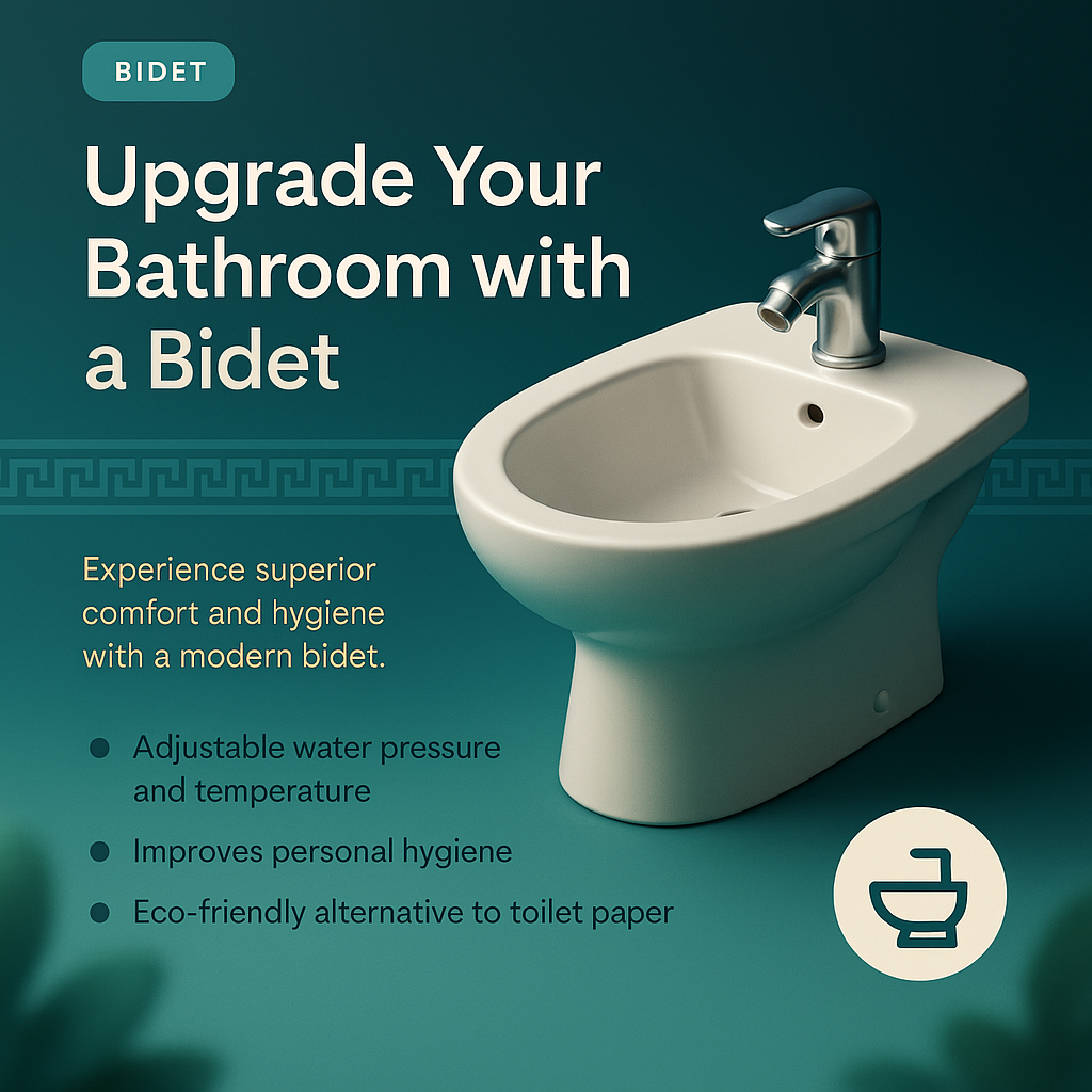 Modern Bidet for Enhanced Bathroom Comfort and Hygiene