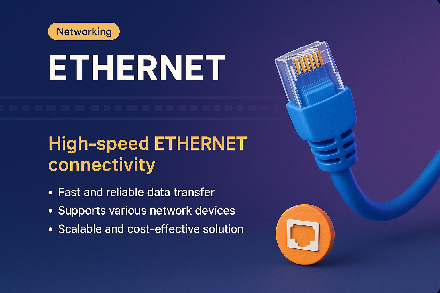 3D Visualization of Ethernet Connectivity Features