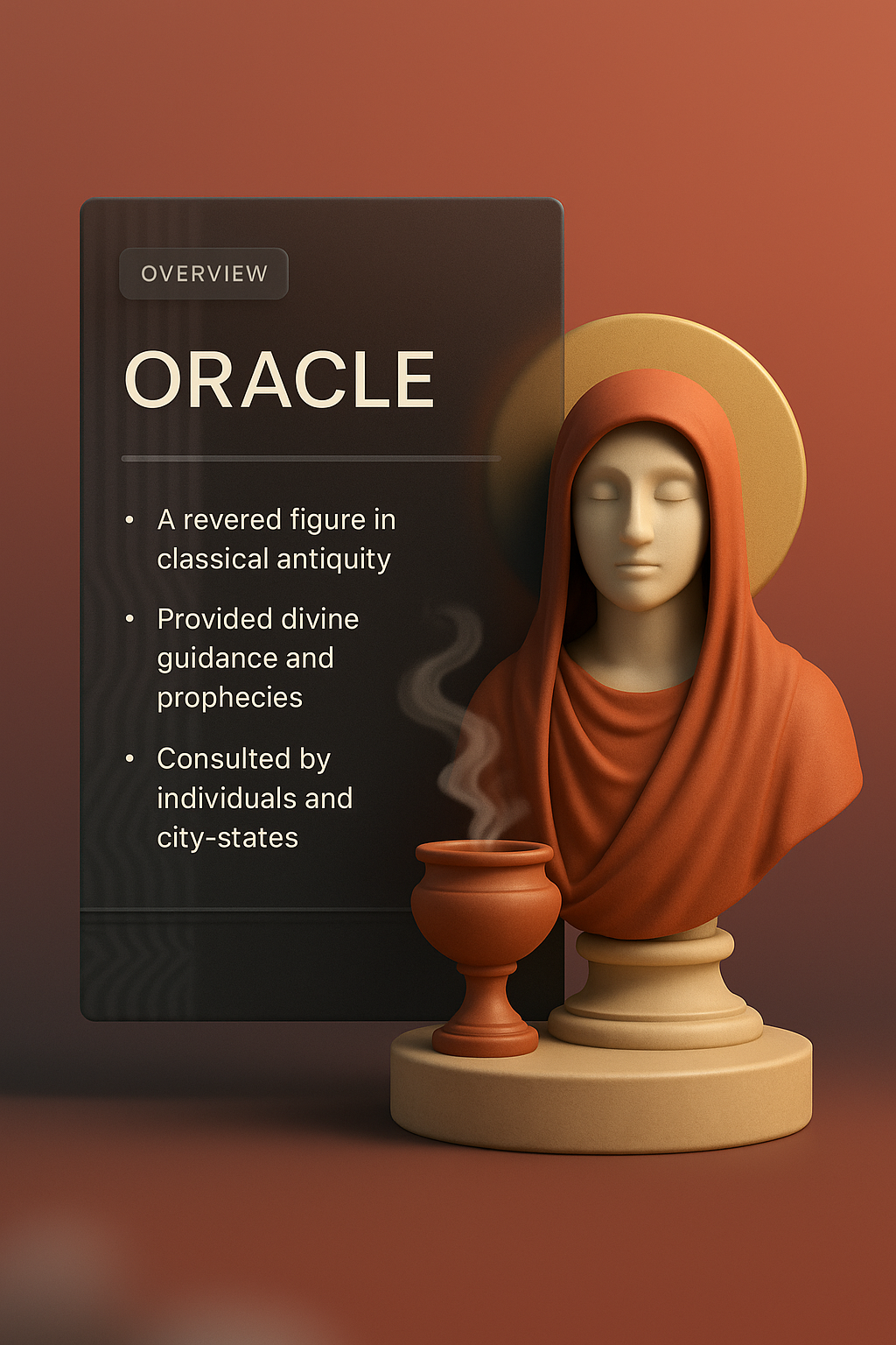 3D Web Design Concept Featuring Oracle Theme