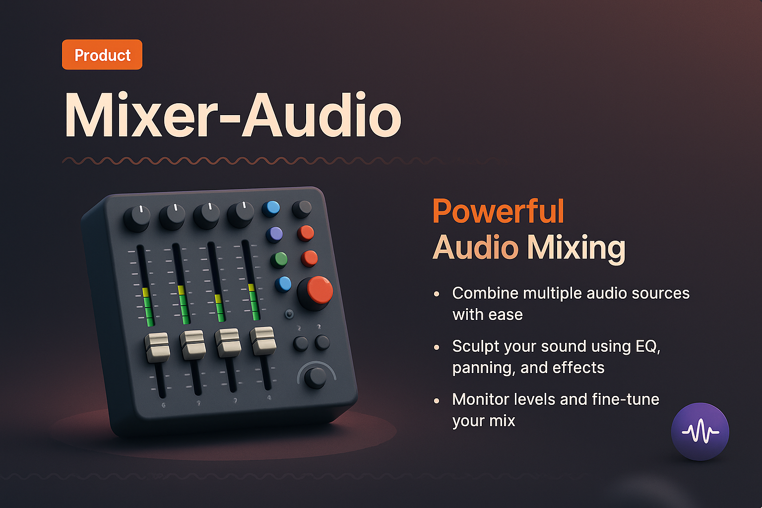3D Audio Mixer - Powerful Audio Mixing for Enhanced Sound Control