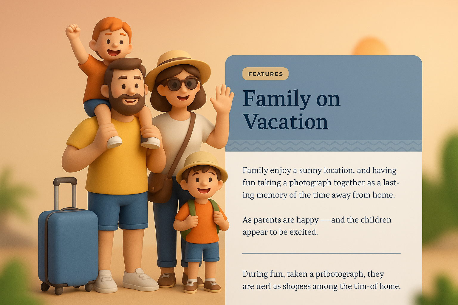 Family Vacation Fun: Cherishing Memories Together