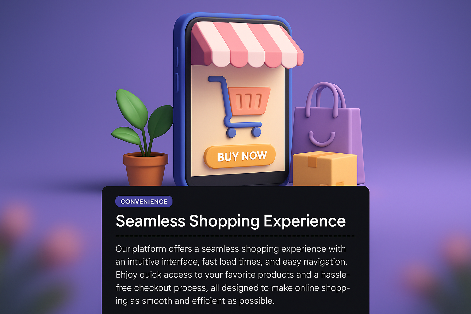 Innovative E-commerce Web Design Concept