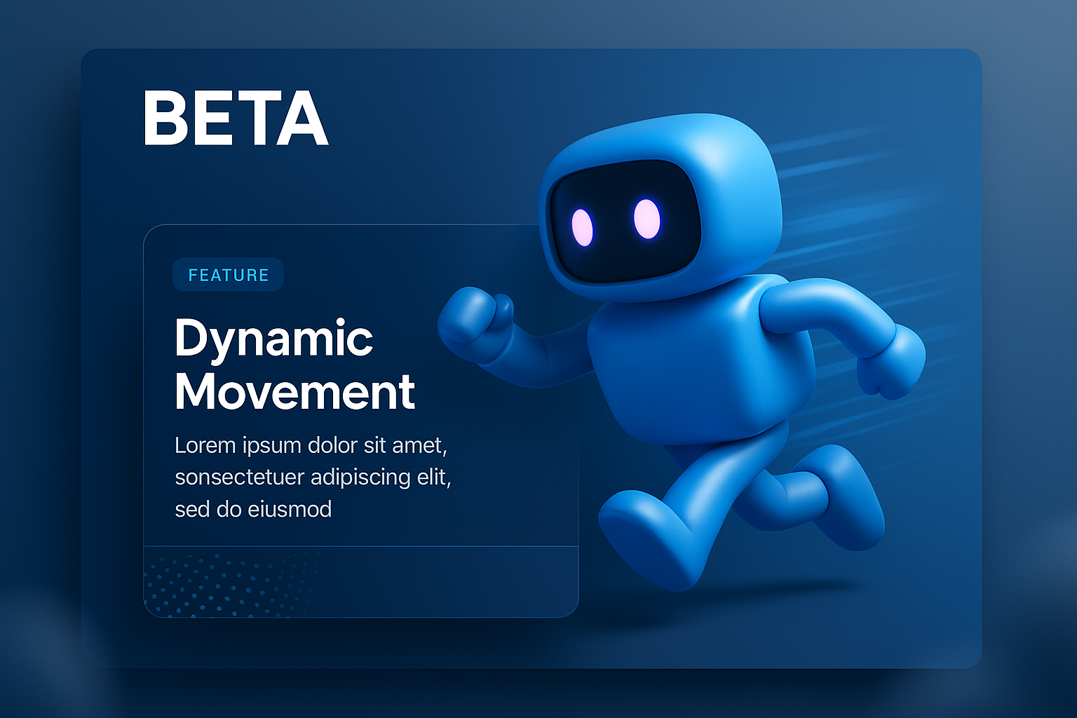 Dynamic 3D Design of a Running Character