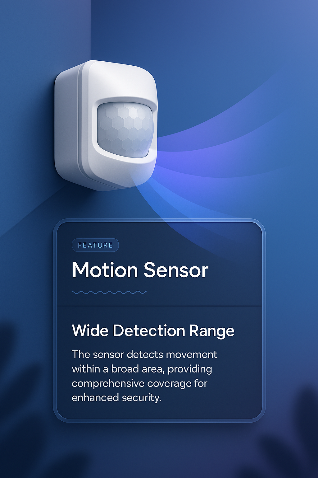 Innovative 3D Design of a Motion Sensor with Feature Description