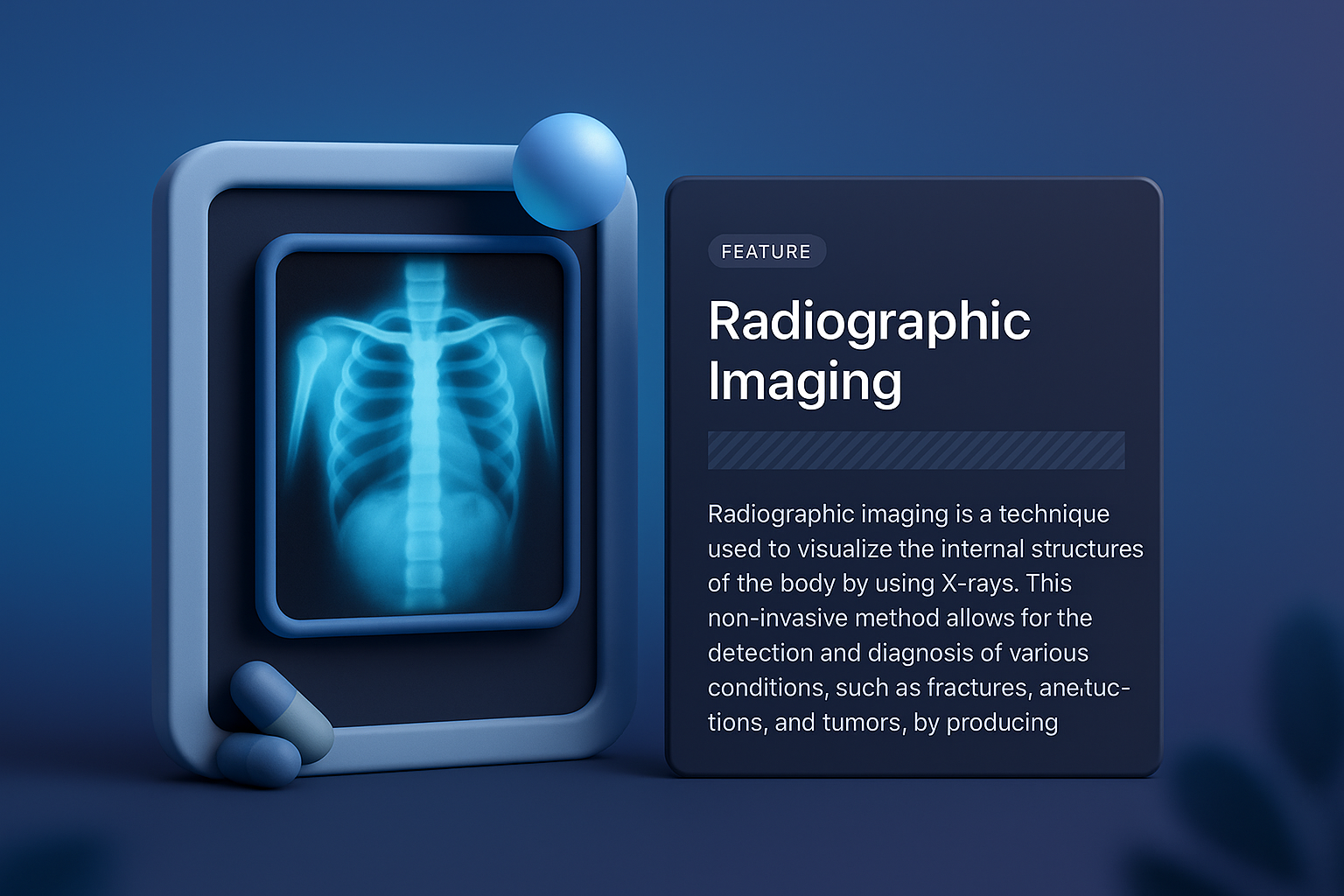 3D X-Ray Visual Integration for Radiographic Imaging