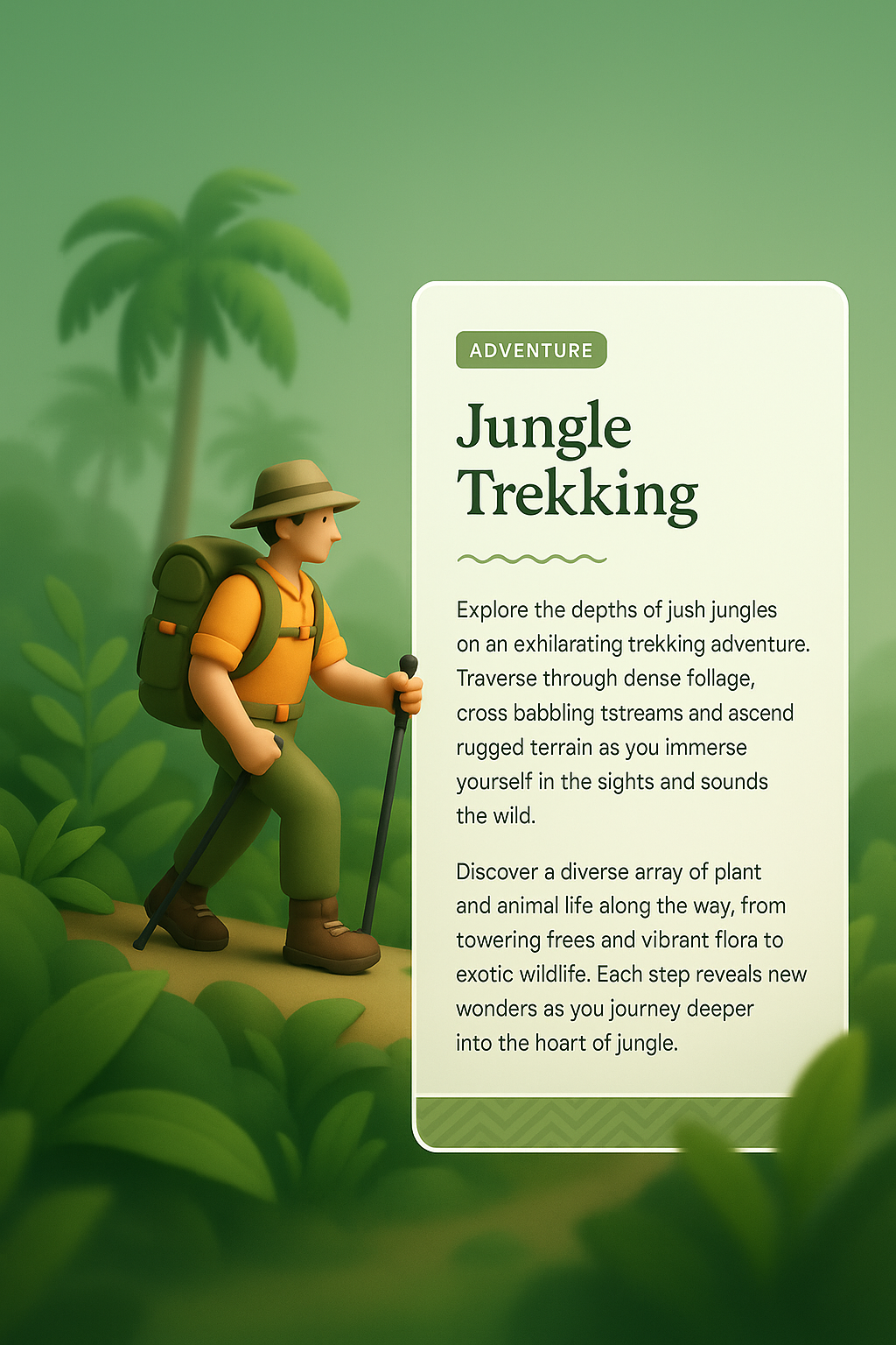 Exploring the Thrills of Jungle Trekking Adventure