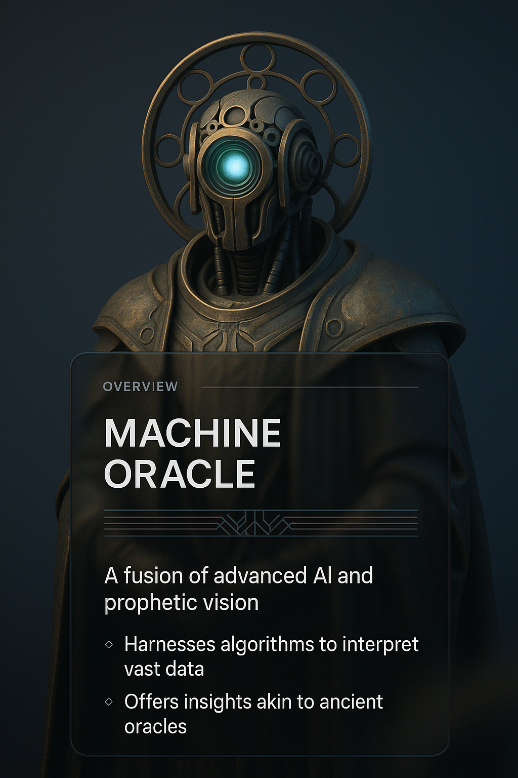 3D Machine Oracle Design with Transparent Elements