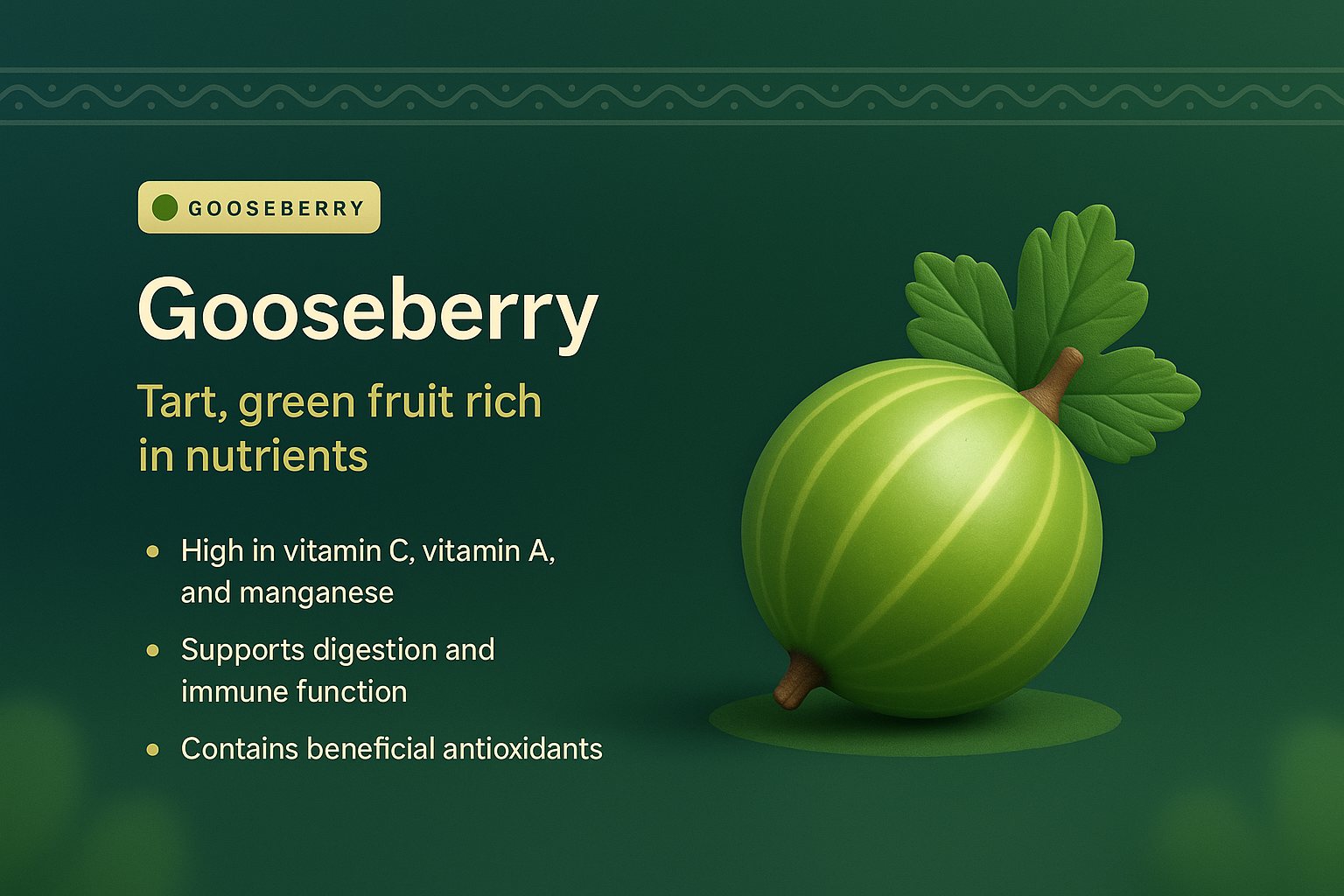 Gooseberry Landing Page Design with 3D Illustration