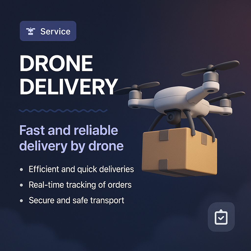Revolutionizing Logistics with Drone Delivery Services